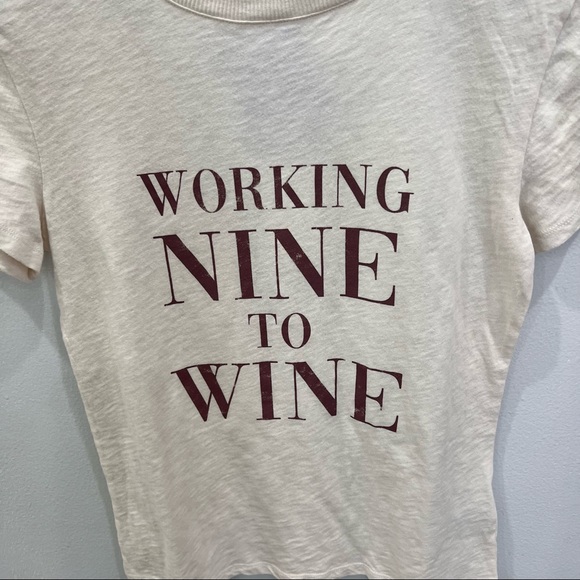 NWT ZSupply “working nine to wine tee” - Picture 3 of 9